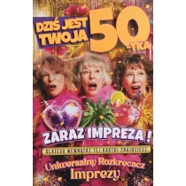 Yeku Karnet Urodziny 50 damskie