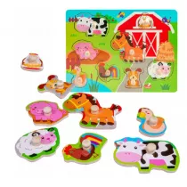 Ukadanka drewniana Maa farma Smily Play
