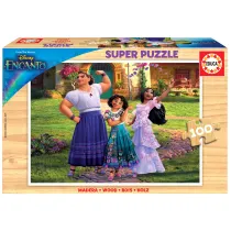Puzzle drewniane 100 el. Nasze magiczne Encanto, Disney Educa