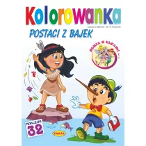Postaci z bajek. Kolorowanka