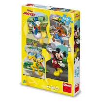 Puzzle 4w1 4x54 Myszka Miki Dino Toys