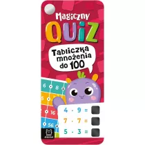 Magiczny quiz. Tabliczka mnoenia do 100. Z nitem