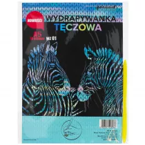 Feniks Wydrapywanka t�czowa A4 WZ-01 10 arkuszy