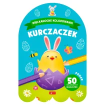 Kurczaczek. Wielkanocne kolorowanki