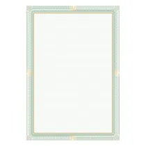 Tetis Papier ozdobny A4 certyfikat dyplom 170g/m2 25ar