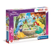 Puzzle 60 el. Supercolor. Ksiniczki Clementoni