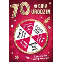Armin Style KARNET URODZINY 70 B6 Z KOP AS GM-1072 FOL