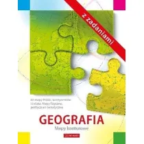 Geografia. Mapy konturowe z zadaniami