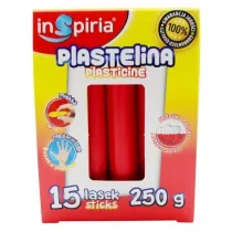 InSpiria Plastelina czerwona 250g czerwona