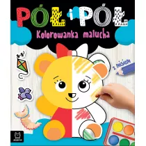 P i p. Kolorowanka malucha z misiem