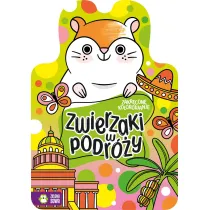 Zwierzaki w podr�y. Zakr�cone kolorowanie