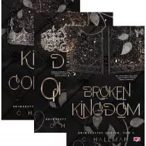 Pakiet Uniwersytet Corium. Tomy 1-3: King of Corium, Drop Dead Queen, Broken Kingdom
