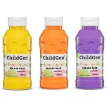 ChildGen Farby do malowania palcami 3x350ml