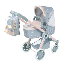 Sk�adany w�zek 3w1 Coco dla lalek do 48cm DeCuevas Toys