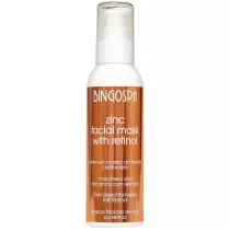 BingoSpa Maska cynkowa do twarzy z retinolem 150 g