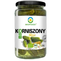 Bio Food Og�rki marynowane - korniszony Deluxe 740 g Bio
