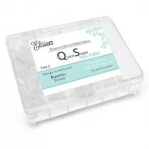 Elisium Quick Shape Nail Form Type2 formy do przeduania paznokci 120 szt.