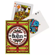 The Beatles, karty do gry, zielone Theory11