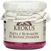 Krokus Pasta z burak�w ze s�onecznikiem bezglutenowa 180 g