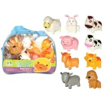 Zwierz�ta gumowe w plecaku do k�pieli Merkpol