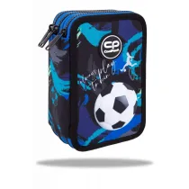 Coolpack, Pi�rnik potr�jny z wyposa�eniem Jumper 3 - Football Navy (F067967)