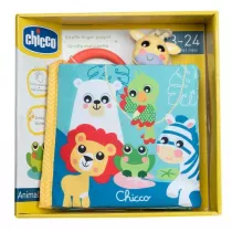 Ksieczka sensoryczna z kolorowymi zwierztkami Chicco