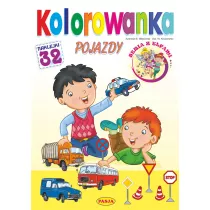 Pojazdy. Kolorowanka