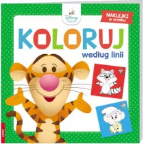 Disney Maluch. Koloruj Wedug Linii