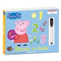�winka Peppa. Napisz to… 1,2,3... Biwak w lesie.