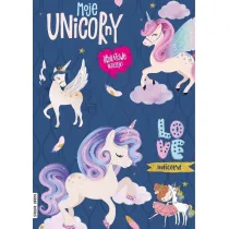 Moje unicorny. Brokatowe naklejki