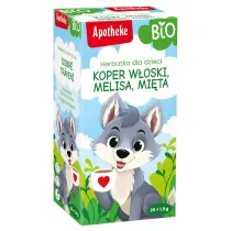 Apotheke Herbatka Dla Dzieci Na Trawienie 20 x 1,5 g Bio