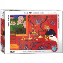 Puzzle 1000 el. Harmonia w kolorze czerwonym, Henri Mat Eurographics