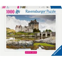 Puzzle 1000 el. Zamek Szkocja Ravensburger