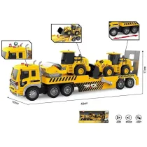 Auto ci�arowe z lawet� i 2 koparkami 1:16 Adar