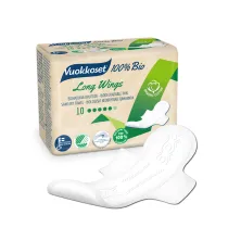 Vuokkoset BIO, Podpaski ze Skrzydekami Long 10 szt.