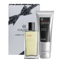 Collistar Zestaw Xmas 2025 Uomo Acqua Attiva Woda toaletowa + Shower-Shampoo szampon pod prysznic 100 ml + 250 ml
