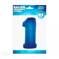 Godan Balon cyfra 1 85cm