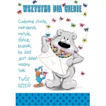 Stamp Karnet Happy B6 + koperta wz�r nr 18