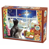 Puzzle 275 XL Czekaj�c na �wi�tego Miko�aja 113764 Cobble Hill