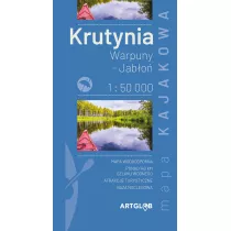 Mapa Krutynia, Warpuny, Jabo 1:50 000