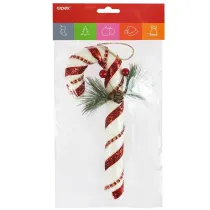 Arpex Ozdoba choinkowa Laska brokatowa BN6747 15 x 23 cm