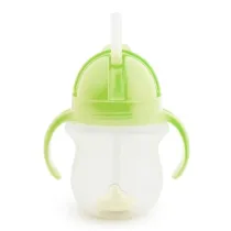 Kubek Munchkin niekapek ze s�omk� 207ml zielony