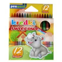 Polsirhurt Kredki �wiecowe 12 szt.