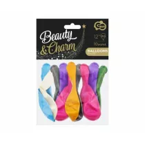Godan Balony Beauty&Charm metaliki CB-1MMX 10 szt.