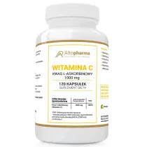 AltoPharma Witamina C Kwas L-Askorbinowy 1000 mg suplement diety 120 kaps.