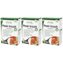 Physalis Tabletki na paski brzuch Suplement diety zestaw 3 x 45 tab. Bio