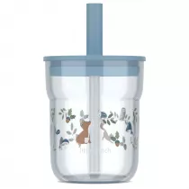 Mepal Szklanka dziecica ze somk Mio 250ml Forest Friends 108023065408 250 ml