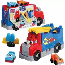 Mega Bloks. Build&Rig Race Ci�ar�wka + autka Mattel
