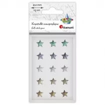 Titanum Kryszta�ki samoprzylepne gwiazdki 10x10mm 15 szt.