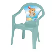 Krzeseko plastikowe pastel turkus 3Toysm